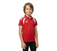 adidas Unisex Kids Tiro 26 League Polo Kids Shirt, Team Power red 2/White, 7-8 Years