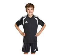 adidas Tiro26 League Kids Jersey Shirt Blue Black Sizes 3-4Y to 15-16Y New