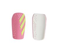 adidas Tiro Club Unisex Adult Shin Guards, Lucid Pink/Fluid Lemon/Blue Fusion, Small