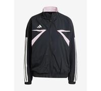 adidas Tiro Cut Colour Block Woven Jacket Pure Black White Women - S