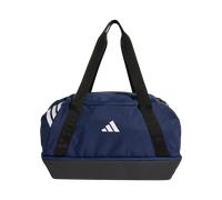 adidas Tiro Duffle Bag Small With Bottom Compartment Unisex Holdall Blue Black