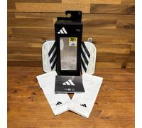 Adidas Tiro SG League Shin Pads White / Black Adults Size Medium New