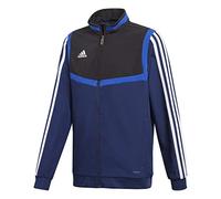 adidas Tiro19 Pre JKT Sport Jacket - Dark Blue/Black/White, Small
