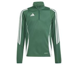 Adidas Tiro24 Half Zip Sweatshirt Green 11-12 Years Kids