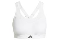 adidas Women TLRD Impact Training High Support Bra White