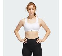 adidas TLRD Impact Training High-Support Sports Bra Gym Womens Fitness White