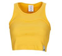 adidas Tops / Sleeveless T-shirts LNG RIB TANK in Yellow EU M