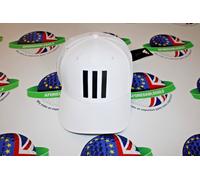 Adidas Tour 3 Stripe white/black snap back adjustable golf cap