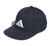 adidas Tour 3 Stripe Snapback Hat Blue One Size (Adjustable)