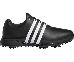 adidas Tour360 24 Mens Golf Shoes Black Sneakers 3 Stripes