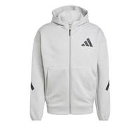 Adidas Track Jacket New Z.N.E. Full-Zip Hooded Medium Grey Heather - JF2450