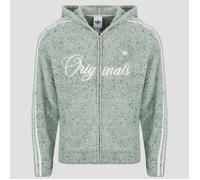 adidas Tracksuit jacket CRAFTED JACKET Hooded Jacket in Grey EU XL