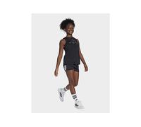 adidas Girl's Train Essentials 3-Stripes Shorts, Black/White, 7-8 Years