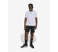 adidas Unisex Kids TRAIN ESSENTIALS 3-STRIPES T-SHIRT SET, white/black, 9-10 Years