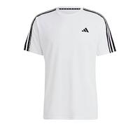 adidas Train Essentials 3-Stripes Training T-Shirt Men's (Pack of 1), White and Black, XL