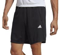 adidas Train Essentials All Set Mens Training Shorts Black Gym Zip Pocket Short