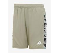 adidas Train Essentials Camo 3-Stripes Shorts Beige Black - XL