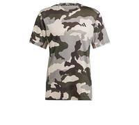 adidas Train Essentials Camo Allover Print T-Shirt, Recycled Polyester, Green