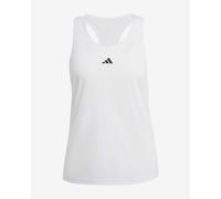 adidas Train Essentials Minimal Branding Racerback Vest Pure White Women - L