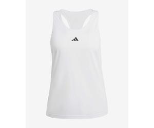 adidas Train Essentials Minimal Branding Racerback Vest Pure White Women - S