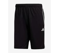 adidas Train Essentials Pique Training 3-Stripes Shorts Black White - L