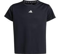 Adidas Girls Train Essentials Regular Fit Logo Training T-Shirt Colour: Black, Size: 7-8 years