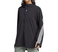 adidas Train Icon Full Cover Womens Training Top Black Long Sleeve Gym Excerise