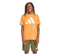 adidas Training Essential BL SS Tee 140 Orange Junior