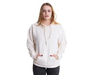 Adidas - Trfeoil Non Dyed - Hoodie - beige - 34 - 100% Cotton 34