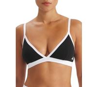 adidas Triangle Bralette Sport Active Essentials Cotton Contour Comfortable Underwear Black