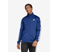 adidas Tricot Regular 3S Jacket intense blue pure white - S