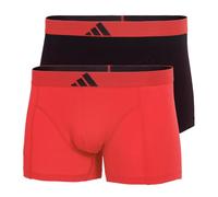 adidas Trunk (2PK) - Active Flex Cotton Body - Comfortable Underwear, 901 Assorted, S