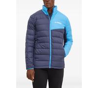 adidas two-tone quilted-design jacket - Blue M-L