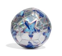 adidas UCL Training Hologram St. Petersburg Soccer Ball Multicolor/Silver Metallic/Bright Cyan/Shock Purple 5