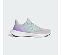 Adidas UK 3.5 Pureboost 23 Trainer Womens Running Trainers Grey/ Aqua IF2390-New