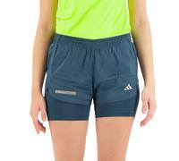 Adidas Ultimate 2 In 1 Shorts Blue XS Women