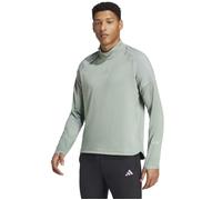 adidas Ultimate Hi Vis Reflective 1 2 Zip Jacket Green