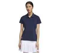 adidas Ultimate365 Solid Short Sleeve Polo Shirt, Recycled Polyester, Blue