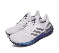 adidas UltraBOOST 20 Grey Blue Men Road Running Jogging Shoes Sneakers EG0755