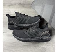 Adidas Ultraboost 20 'Triple Black' Running Shoes - Size UK 8.5 / EU 42 2/3
