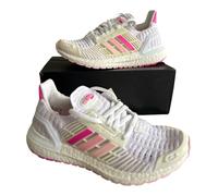 Adidas Ultraboost Trainers Running Shoes White Clear Pink Trainers UK 4 EU 36.5