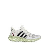 adidas Ultraboost Web DNA Shoes Men's, Core White/Carbon/Orbit Green, Medium