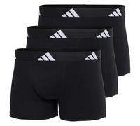 adidas Trunk (3PK) - Active Flex Cotton - Comfortable Underwear, 000 Black, L