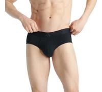 adidas Men's Underwear Briefs Pack of 2 - Low Rise Brief (2 Pack) - Active Flex Cotton 3 Stripes Underwear, Black_4am007, XXL