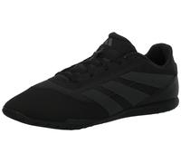 adidas Unisex 24 Club Indoor Sala Sneaker, Black/Carbon/Black, 10.5 Women/9.5 Men