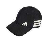 adidas Unisex 3 Stripes Training Essentials Cap, Black/White, XS-S