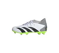 adidas Kids' Football Boot Predator Accuracy.3 Laceless Natural Dry Grass, Cloud White/Core Black/Lucid Lemon, 31, Cloud White Core Black Lucid Lemon, 31 EU