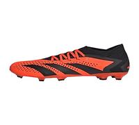 adidas Unisex Accuracy.3 Firm Ground Sneaker, Team Solar Orange/Black/Black, 9.5 Women/8.5 Men