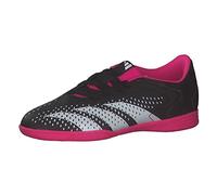 adidas Unisex Accuracy.4 in Football Boots, Core Black Cloud White Team Shock Pink 2, 4 UK