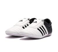 adidas Unisex - Adi Kick I Martial Arts Taekwondo Karate Training Shoes Trainers, White, 9 UK